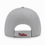 Philadelphia Phillies '47 Brand MVP Adjustable Baseball Cap - Grey - Product Image