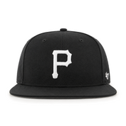 Pittsburgh Pirates '47 Brand Captain Adjustable Snapback - Black - Product Image