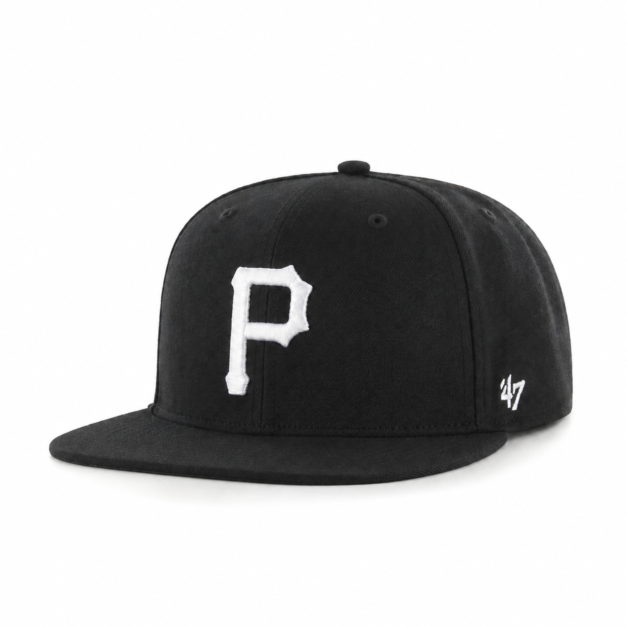 Pittsburgh Pirates '47 Brand Captain Adjustable Snapback - Black - Product Image