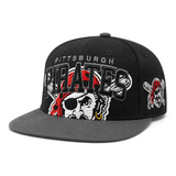 Pittsburgh Pirates '47 Brand Captain Adjustable Snapback - Gray/Black
