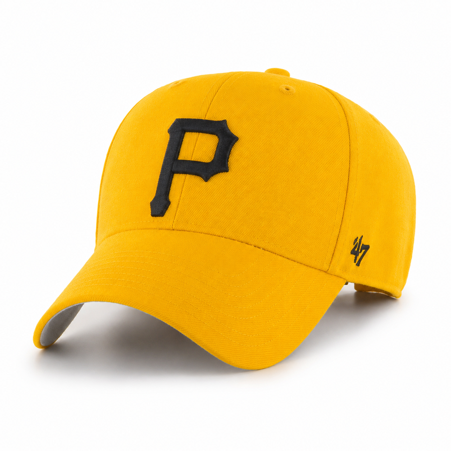 Pittsburgh Pirates '47 Brand MVP Adjustable Baseball Cap - Yellow - Product Image