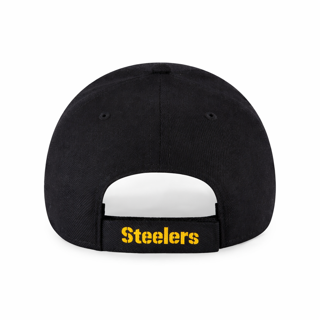 Pittsburgh Steelers '47 Brand MVP Adjustable Baseball Cap - Black - Product Image
