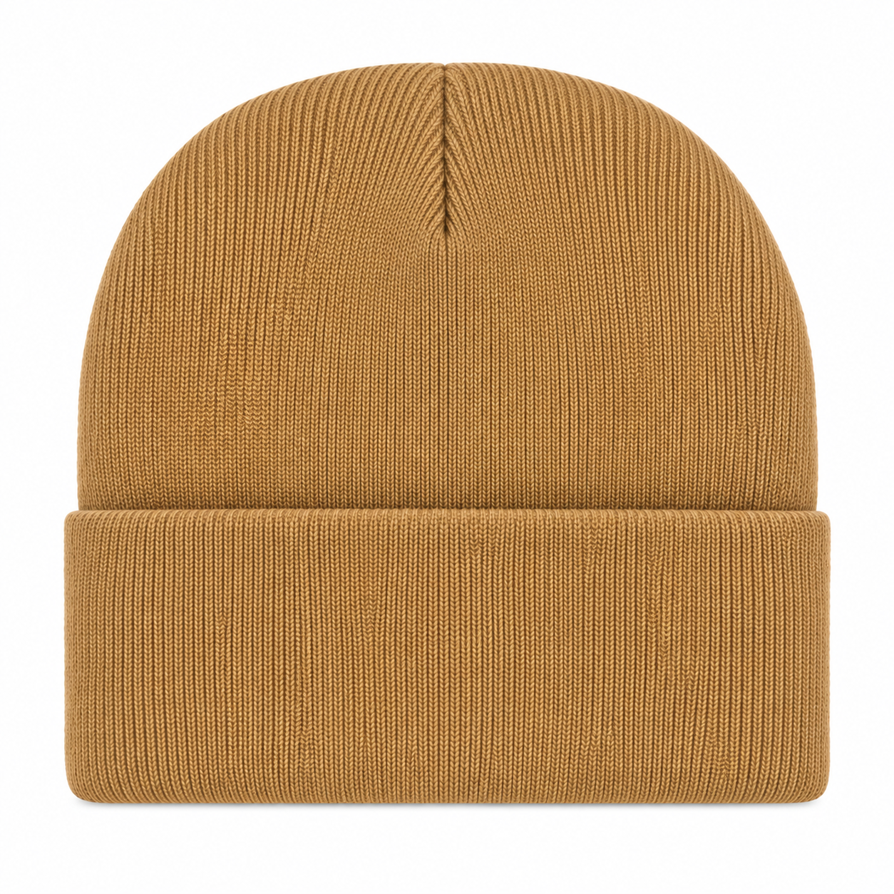 Los Angeles Dodgers 'Script Logo' '47 Brand Cuff Knit Beanie - Camel Khaki - Product Image