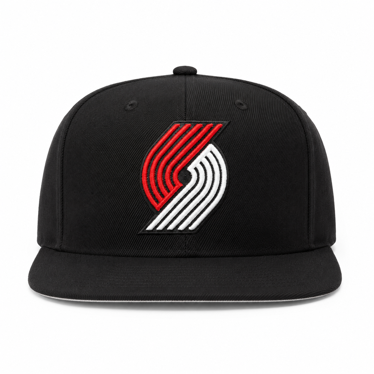 Portland Trail Blazers Black Mitchell & Ness Adjustable Original Fit Snapback - Product Image