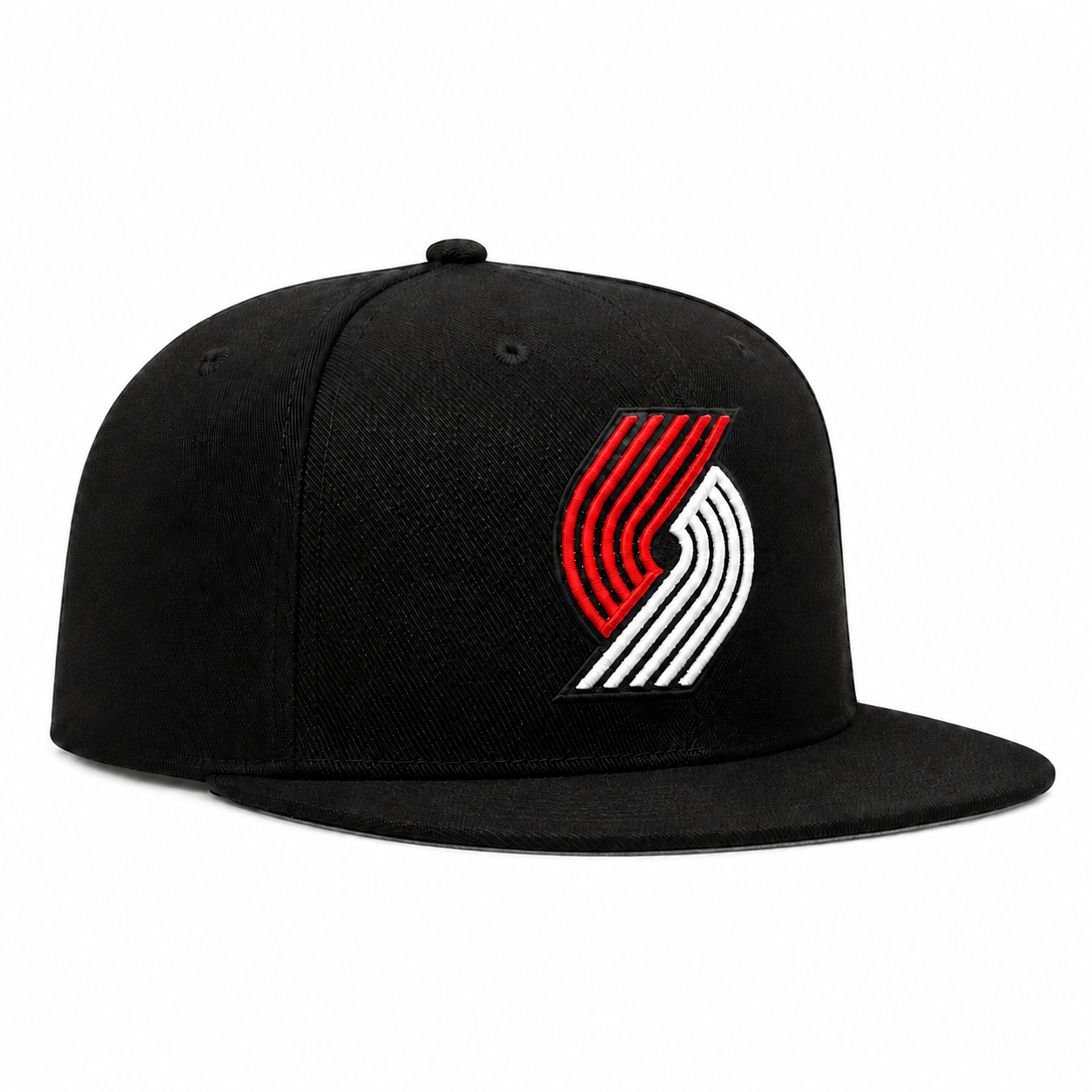 Portland Trail Blazers Black Mitchell & Ness Adjustable Original Fit Snapback - Product Image