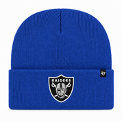 Las Vegas Raiders '47 Brand Cuff Knit Beanie - Dark Royal Blue - Product Image