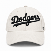 Los Angeles Dodgers 'Script' '47 Brand MVP Adjustable Baseball Cap - Natural