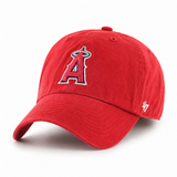 Los Angeles Angels '47 Brand Clean Up Adjustable Dad Cap - Red