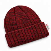 3M 40G Thinsulate Insulated Cuffed Knit Beanie - Red Marble - Product Image