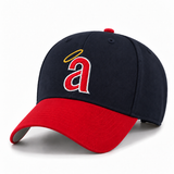 Youth Los Angeles Angels '47 Brand Clean Up Adjustable Baseball Cap - Navy/Red