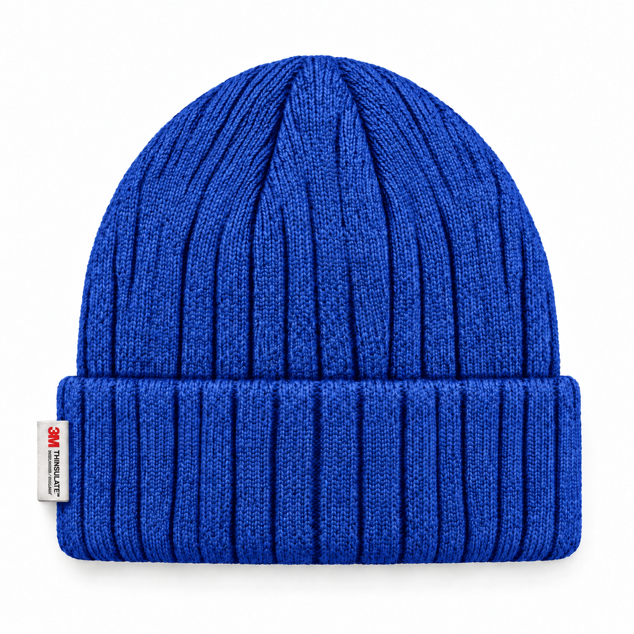 3M 40G Thinsulate Insulated Cuffed Knit Beanie - Royal Blue - Product Image
