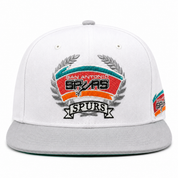 San Antonio Spurs '47 Brand Captain Adjustable Snapback - White/Silver - Product Image