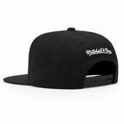 San Antonio Spurs Black Mitchell & Ness Adjustable Original Fit Snapback - Product Image