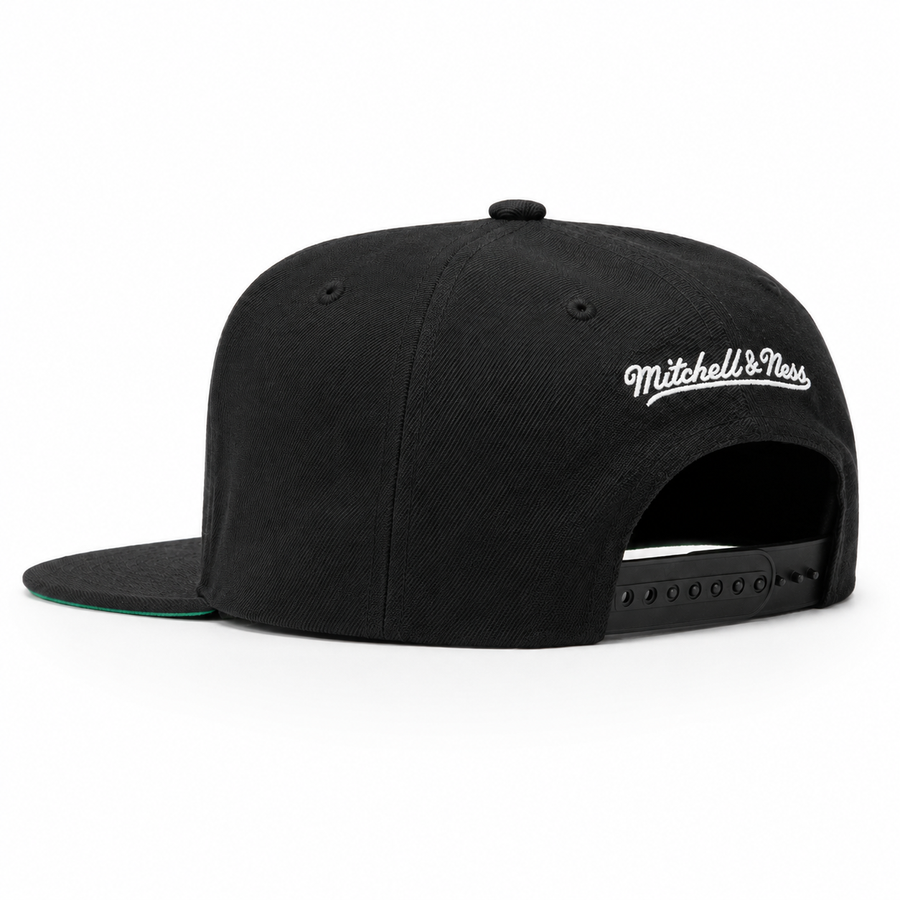 San Antonio Spurs Black Mitchell & Ness Adjustable Original Fit Snapback - Product Image