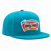 San Antonio Spurs Turquoise Mitchell & Ness Adjustable Original Fit Snapback - Product Image