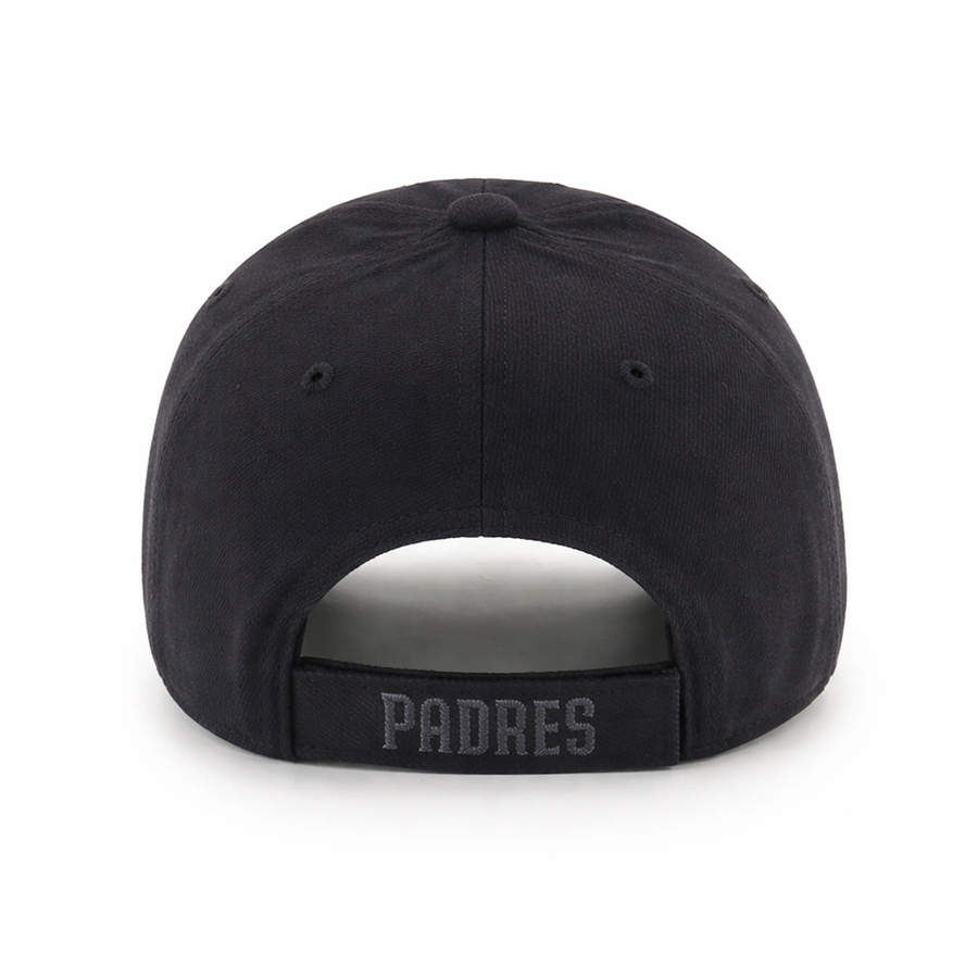 San Diego Padres '47 Brand MVP Adjustable Baseball Cap - Black - Product Image