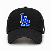 Los Angeles Dodgers '47 Brand MVP Adjustable Baseball Cap - Black