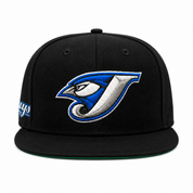 Toronto Blue Jays Black Mitchell & Ness Snapback - Product Image