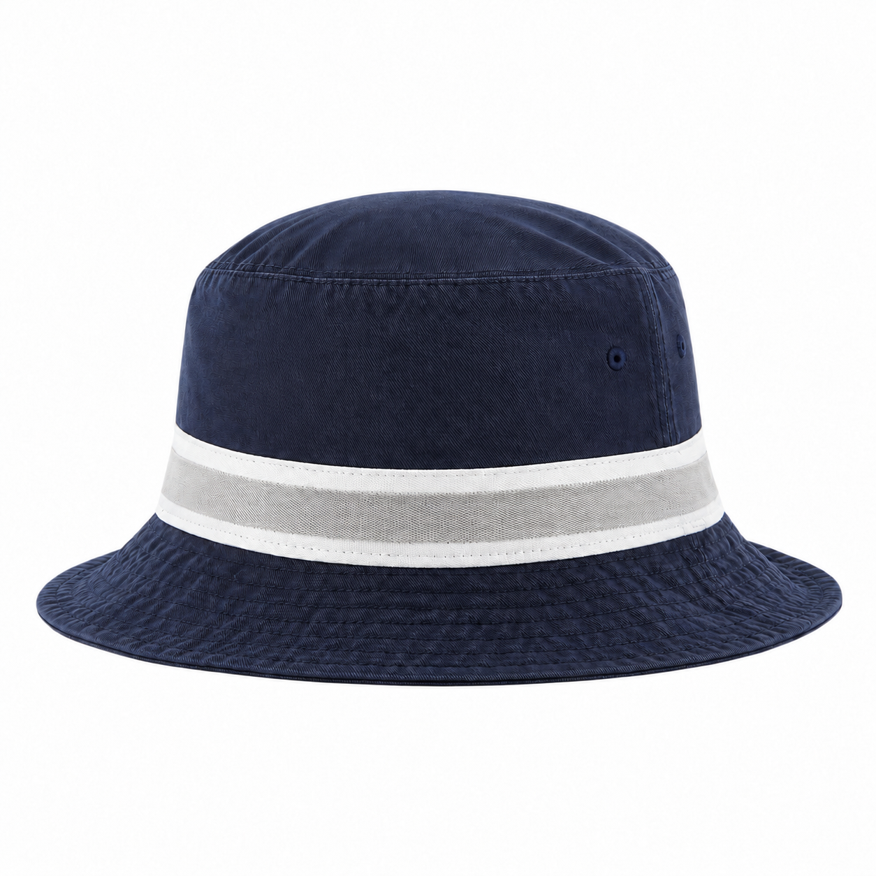 New York Yankees Striped '47 Brand Bucket Hat - Navy - Product Image