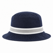 New York Yankees Striped '47 Brand Bucket Hat - Navy - Product Image