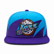 Utah Jazz Teal/Purple Mitchell & Ness Adjustable Original Fit Snapback - Product Image