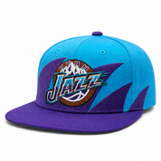 Utah Jazz Teal/Purple Mitchell & Ness Adjustable Original Fit Snapback - Product Image