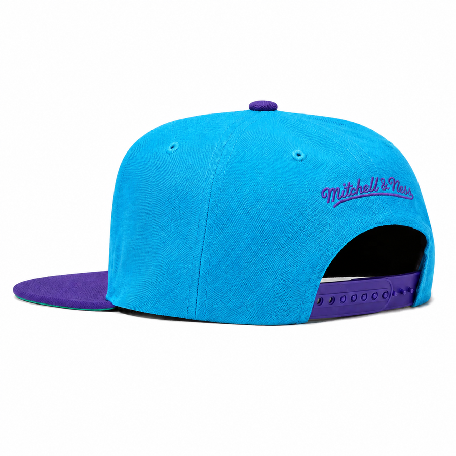 Utah Jazz Teal/Purple Mitchell & Ness Adjustable Original Fit Snapback - Product Image