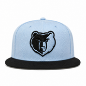 Vancouver Grizzlies Baby Blue/Black Mitchell & Ness Snapback - Product Image
