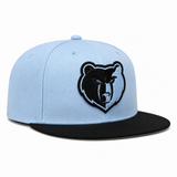 Vancouver Grizzlies Baby Blue/Black Mitchell & Ness Snapback
