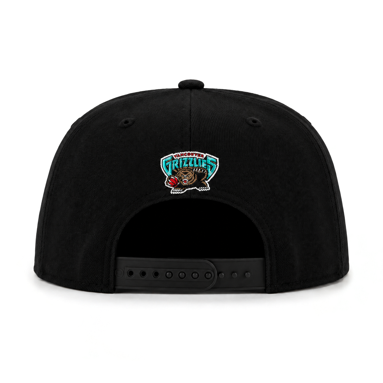 Vancouver Grizzlies 'Dual Logo' '47 Brand Captain Adjustable Snapback - Black/Silver - Product Image