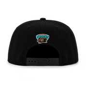 Vancouver Grizzlies 'Dual Logo' '47 Brand Captain Adjustable Snapback - Black/Silver - Product Image