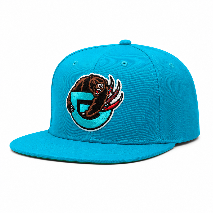 Vancouver Grizzlies Teal Mitchell & Ness Snapback - Product Image