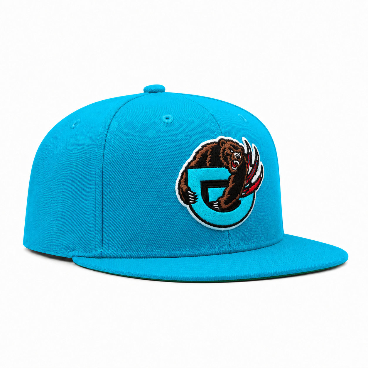 Vancouver Grizzlies Teal Mitchell & Ness Snapback - Product Image