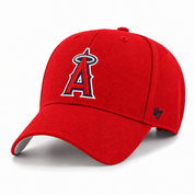 Los Angeles Angels '47 Brand MVP Adjustable Baseball Cap - Red - Product Image