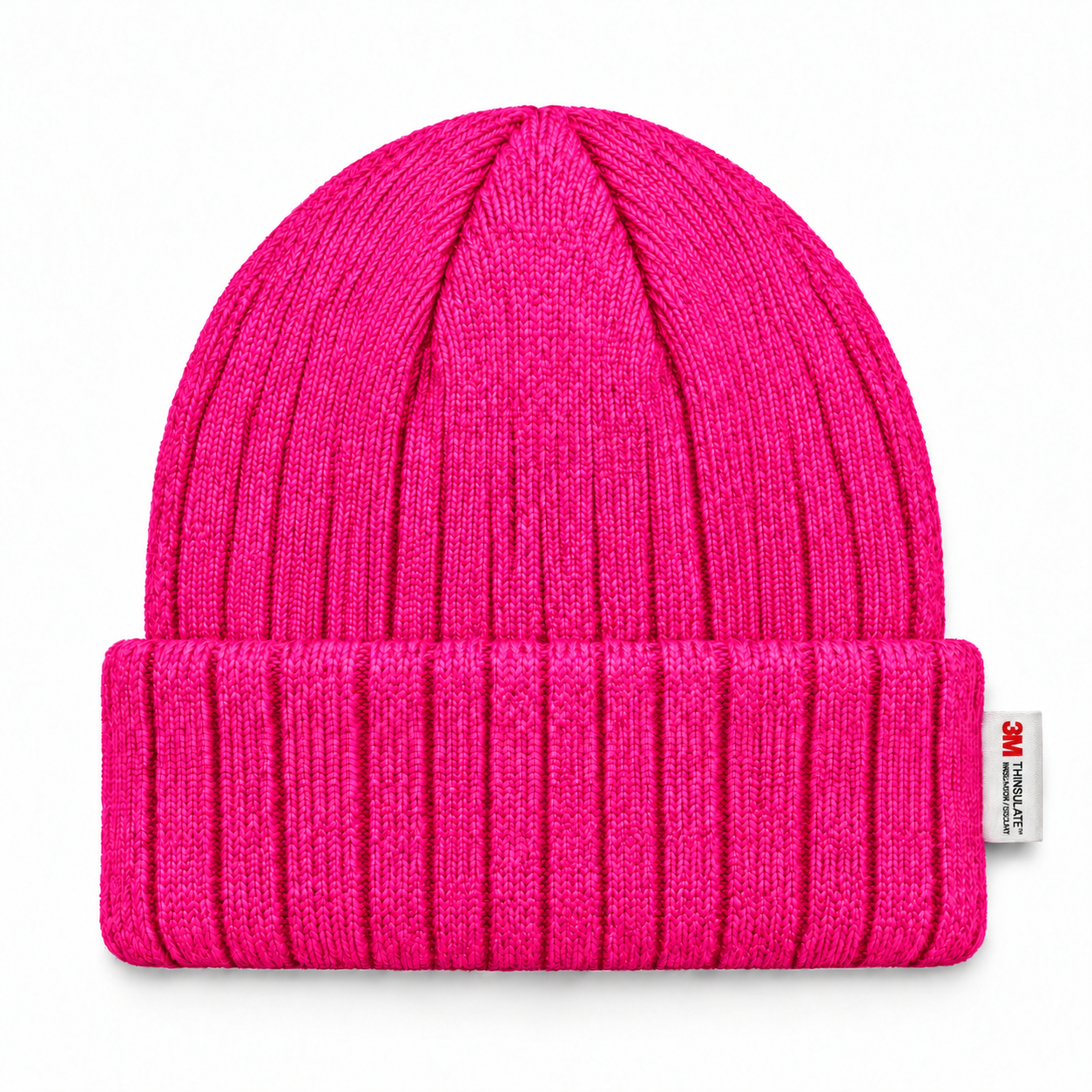 3M 40G Thinsulate Insulated Cuffed Knit Beanie - Hot Pink - Product Image
