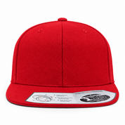 Flexfit 110 Premium Blank Adjustable Snapback Hat - Red