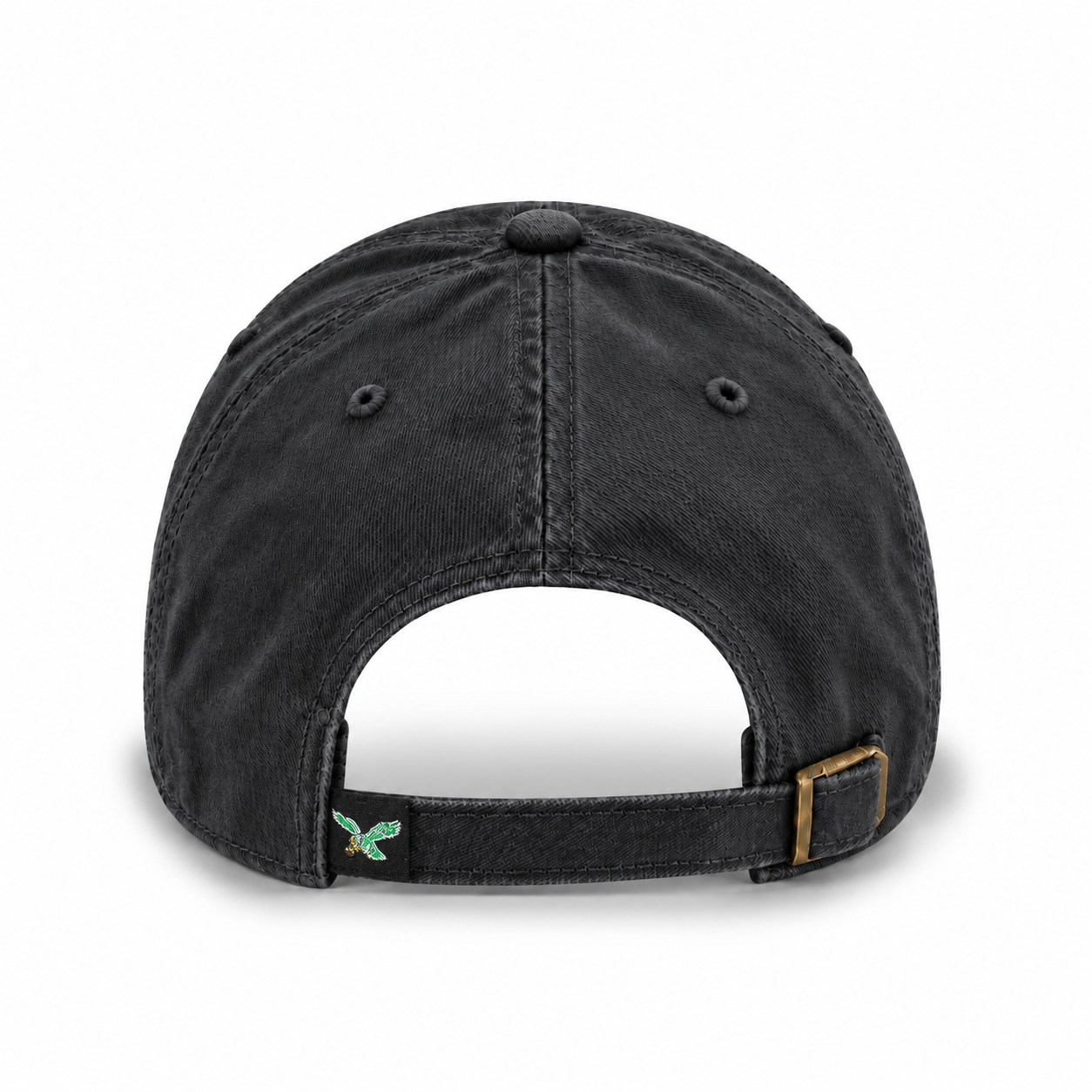 Philadelphia Eagles Heritage '47 Brand Clean Up Adjustable Dad Cap - Black - Product Image