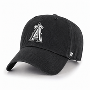 Los Angeles Angels '47 Brand Clean Up Adjustable Dad Cap - Black
