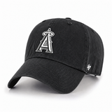 Los Angeles Angels '47 Brand Clean Up Adjustable Dad Cap - Black