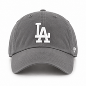 Los Angeles Dodgers '47 Brand Clean Up Adjustable Dad Cap - Dark Silver