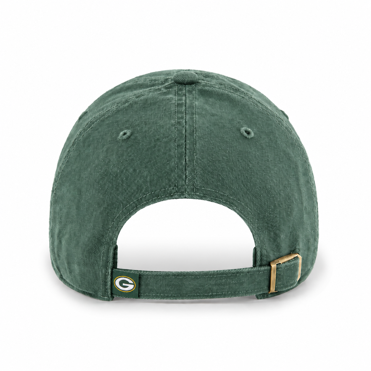 Green Bay Packers '47 Brand Clean Up Adjustable Dad Cap - Dark Green - Product Image
