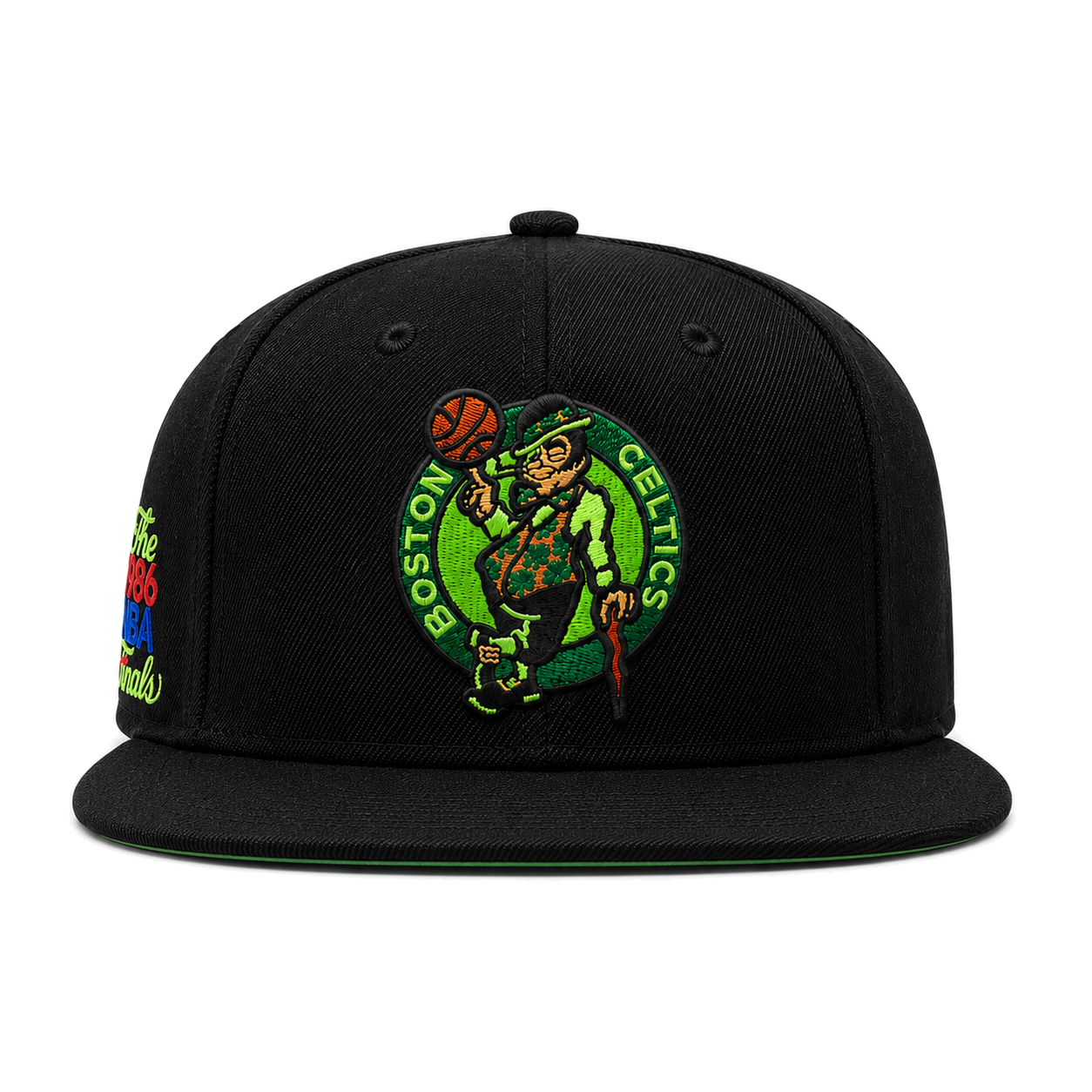 Boston Celtics Black Mitchell & Ness Snapback - Product Image