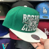 Boston Celtics Green/White Mitchell & Ness Snapback