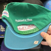 Boston Celtics Green/Yellow Mitchell & Ness Snapback - Product Image
