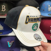 Boston Celtics 'NBA 2008 Champions' Vintage Adidas Ball Cap | White - Product Image