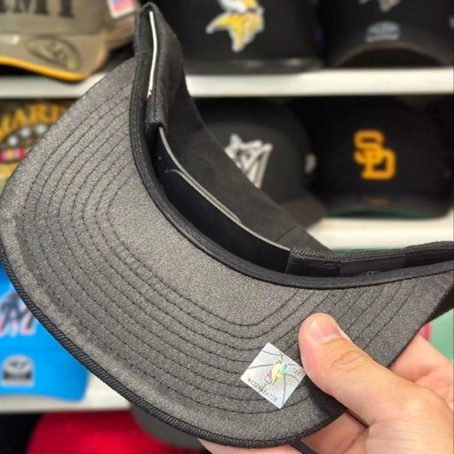 Brooklyn Nets Black/White Mitchell & Ness Snapback - Product Image