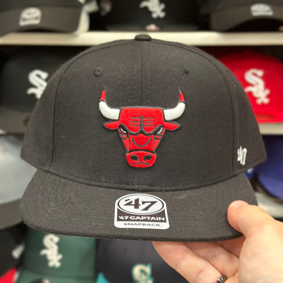 Red '47 Brand Snapback - Product Image