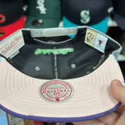 Chicago Bulls 'Multi Texture' Multicolor Vintage Mitchell & Ness Snapback - Product Image