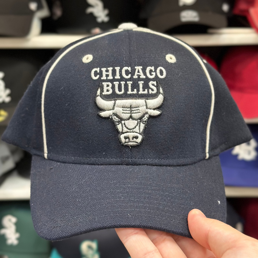 Chicago Bulls Vintage ANNCO Ball Cap | Black - Product Image