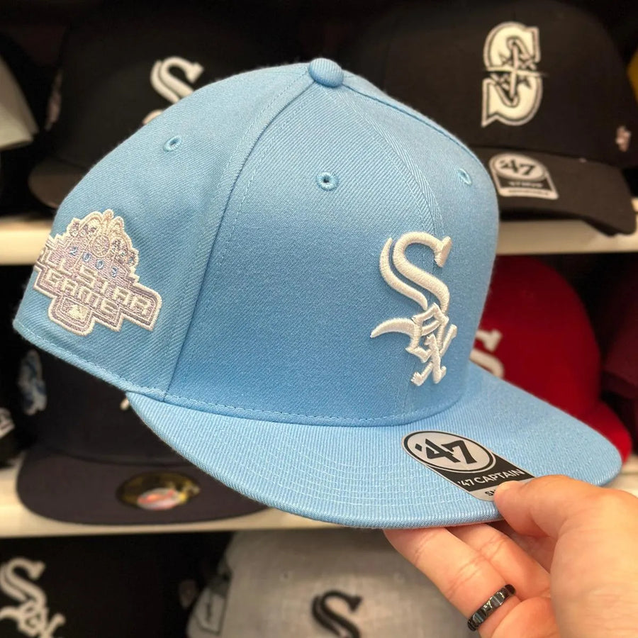 Chicago White Sox 'All Star Game' Light Blue/Pink '47 Brand Snapback - Product Image